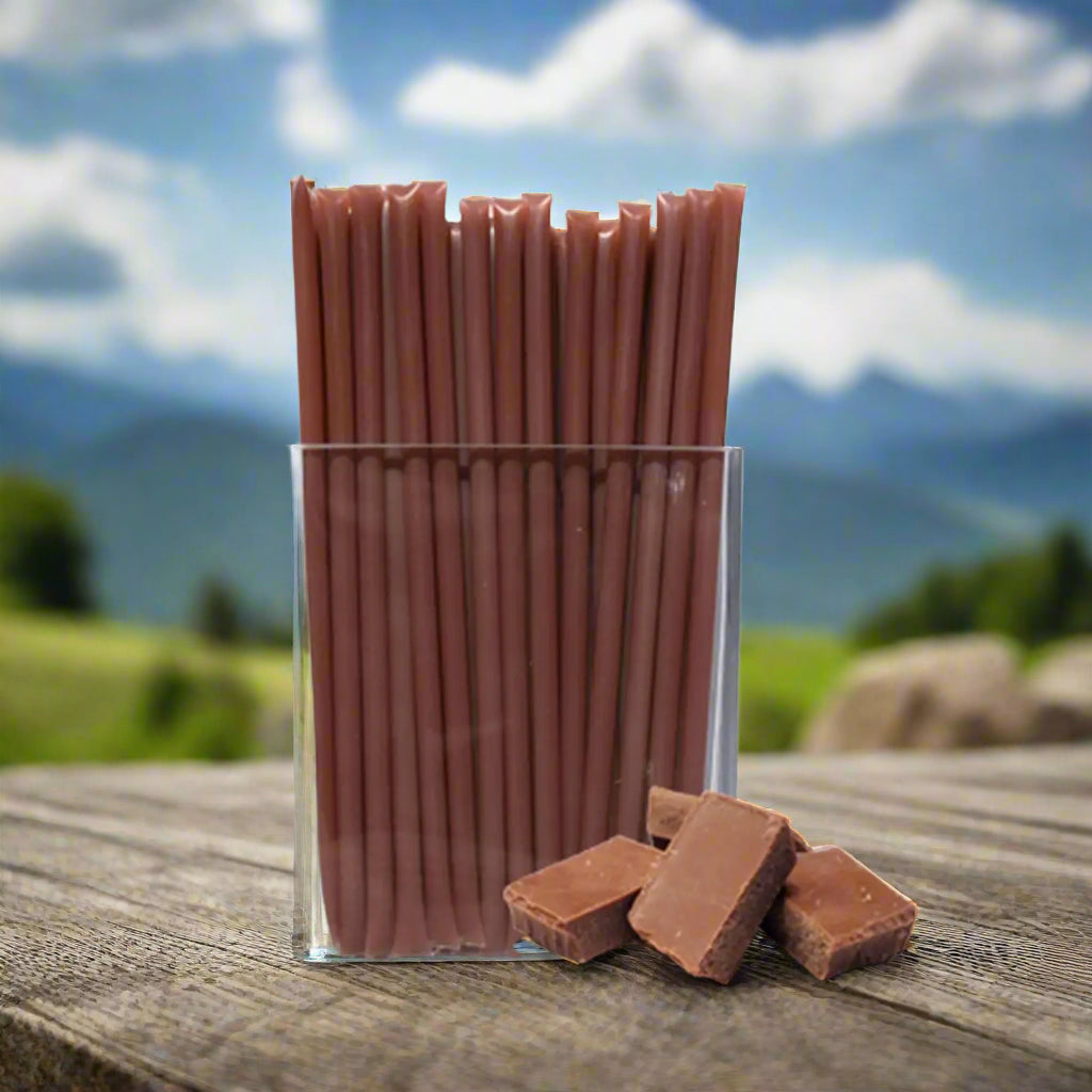 Alpine Peaks Milk Chocolate Honey Sticks - Pack of 12