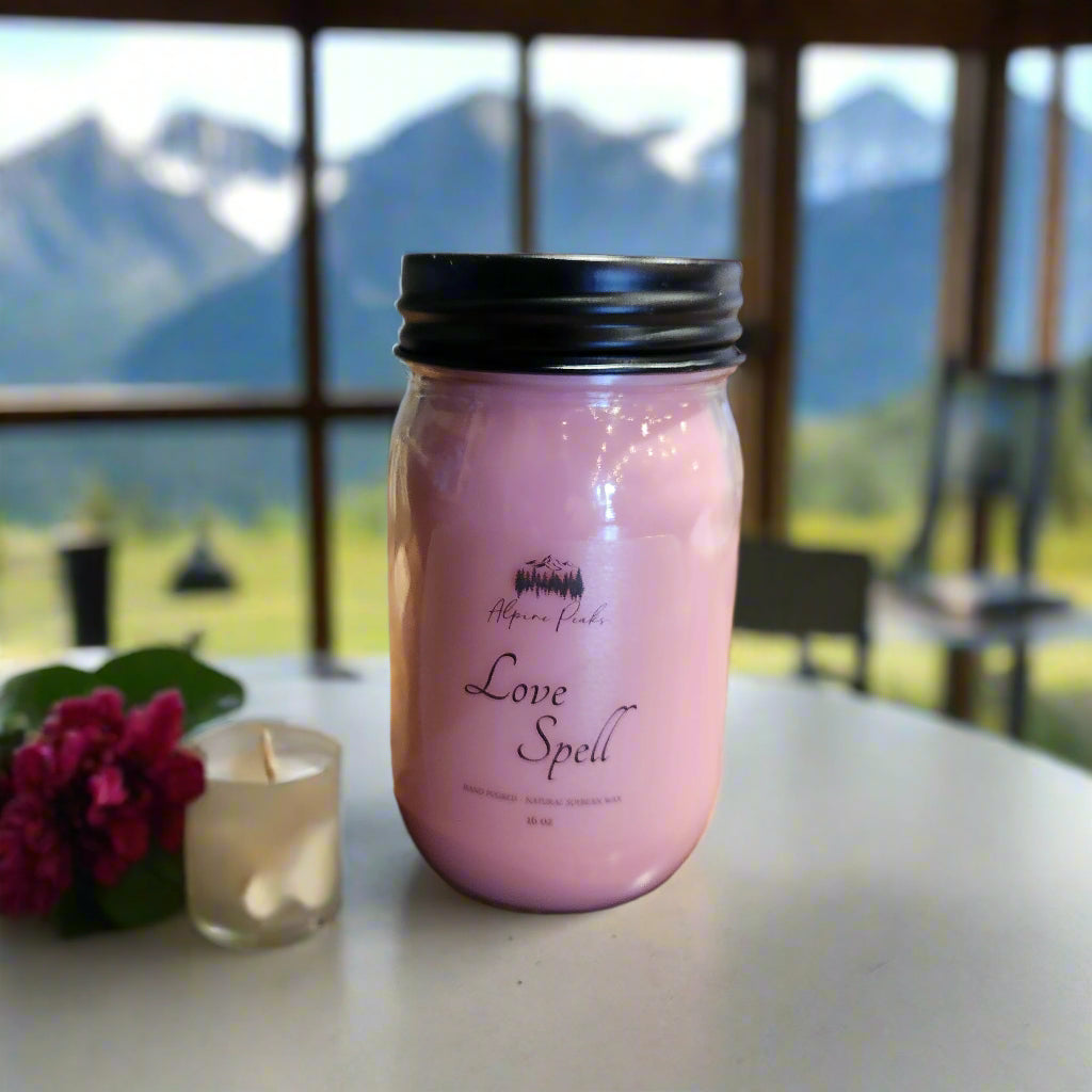 Alpine Peaks Candle - Love Spell 16 oz.
