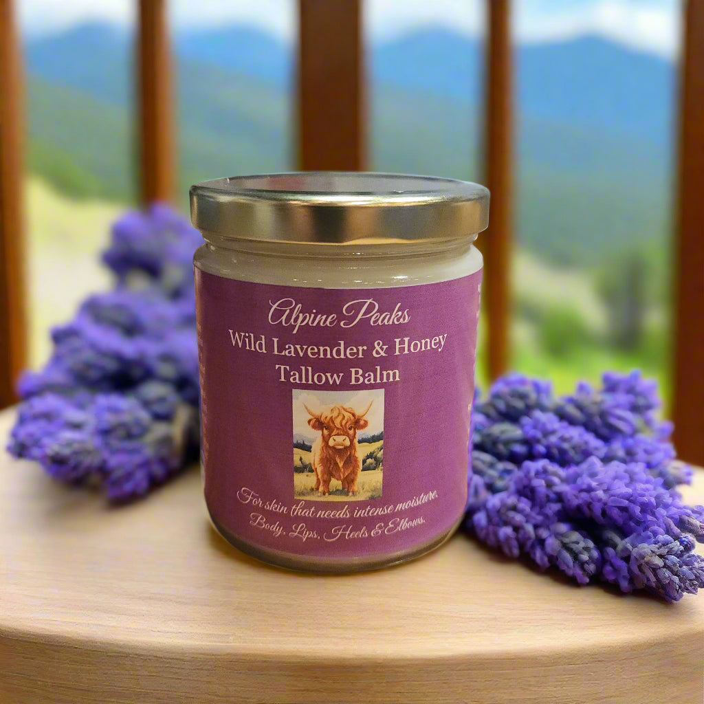 Alpine Peaks Wild Lavender & Honey Tallow Balm