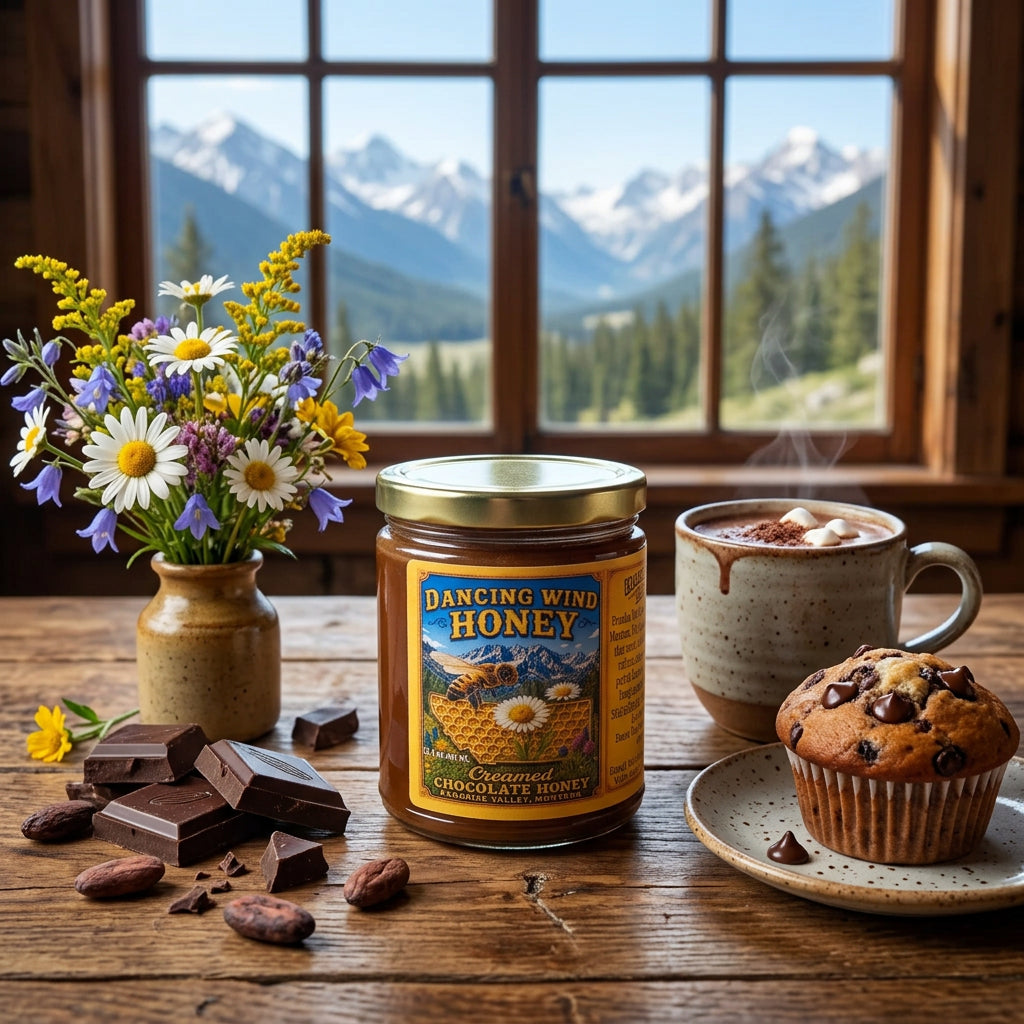 Dancing Wind Creamed Chocolate Honey