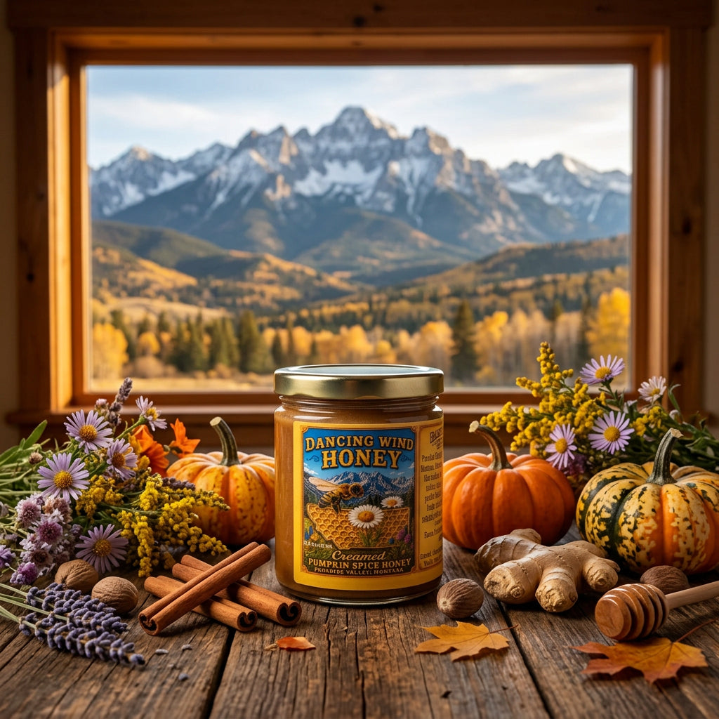 Dancing Wind Creamed Pumpkin Spice Honey