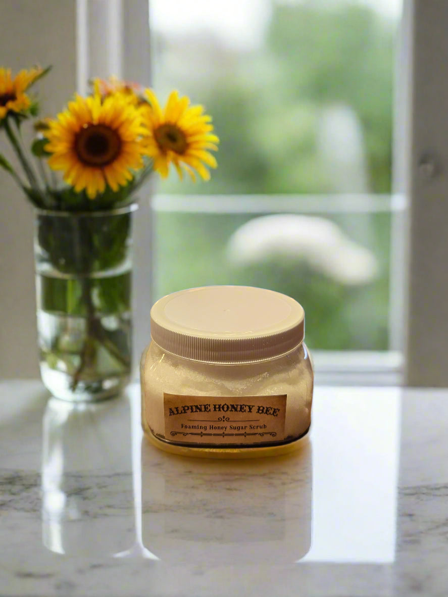 Alpine Peaks Foaming Honey Sugar Scrub