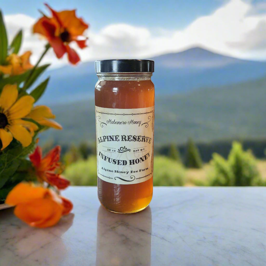 Alpine Peaks Infused Honey - New Larger Jars! 24 oz