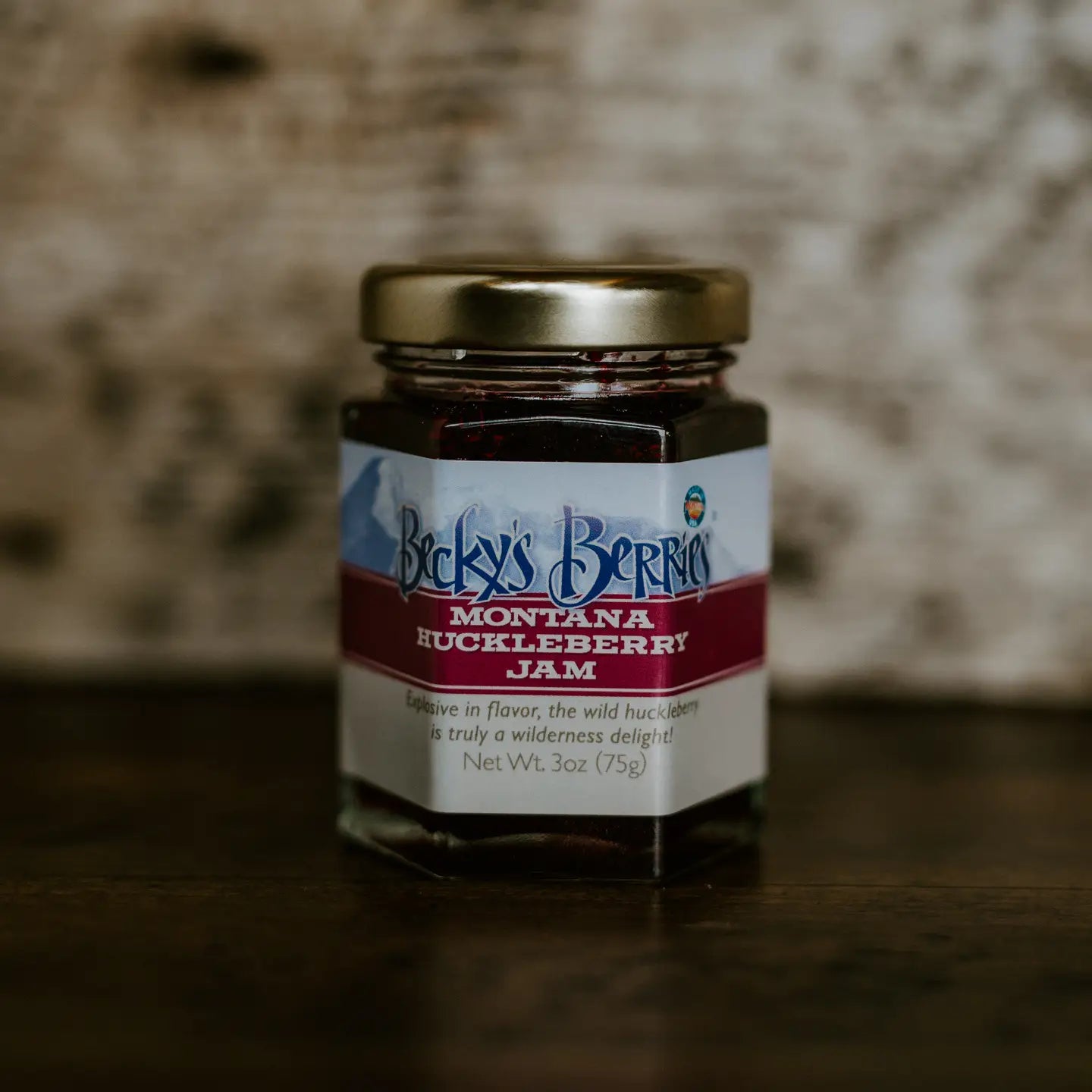 Becky's Berries Montana Huckleberry Jam