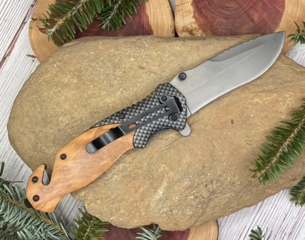 Moose with Trees Knife