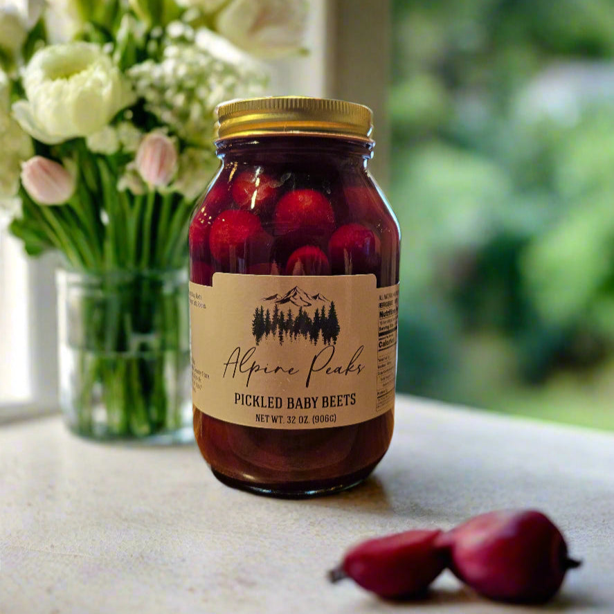 Alpine Peaks Pickled Baby Beets - 32 oz