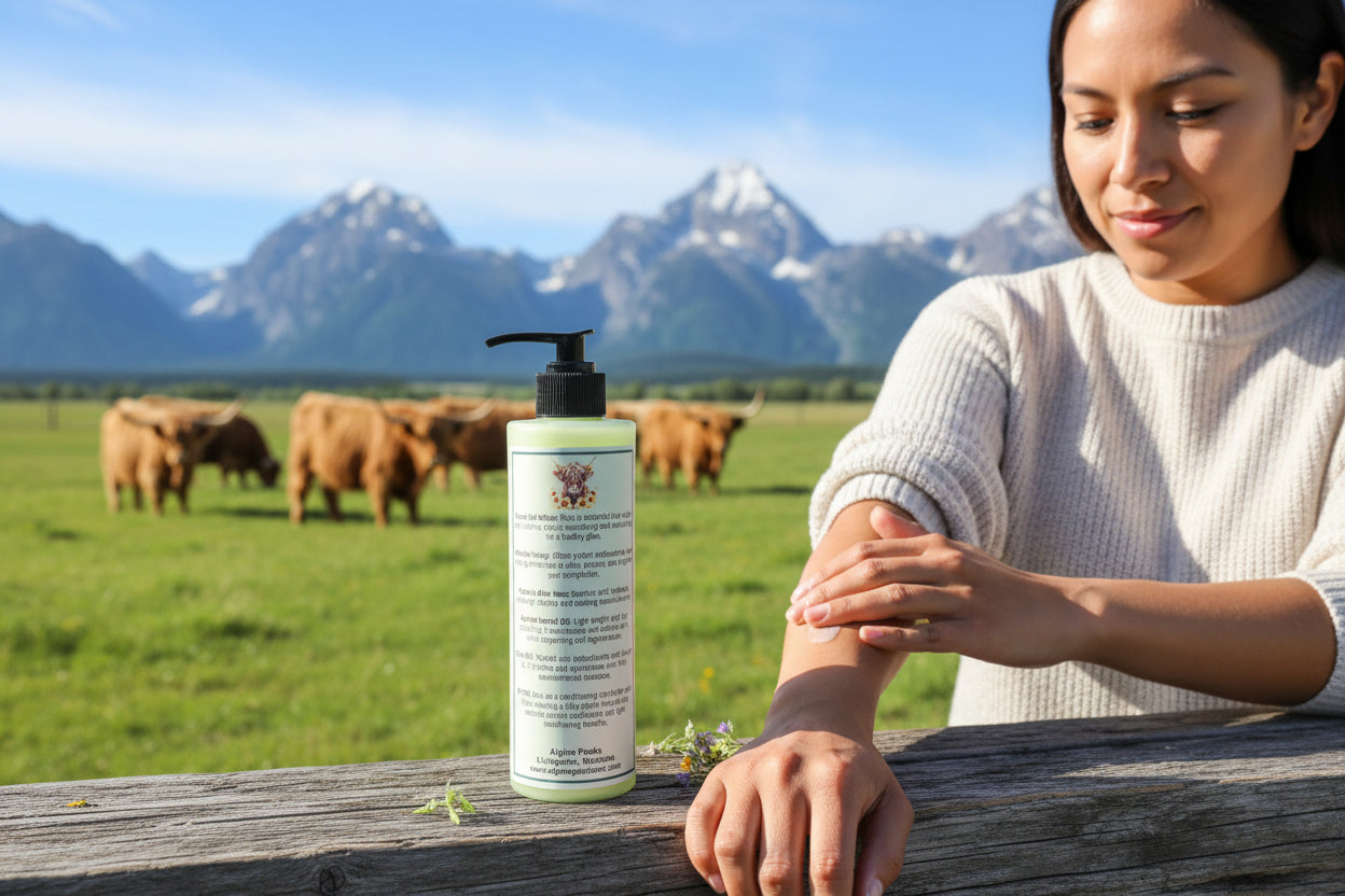 Alpine Peaks Tallow & Manuka Honey Lotion