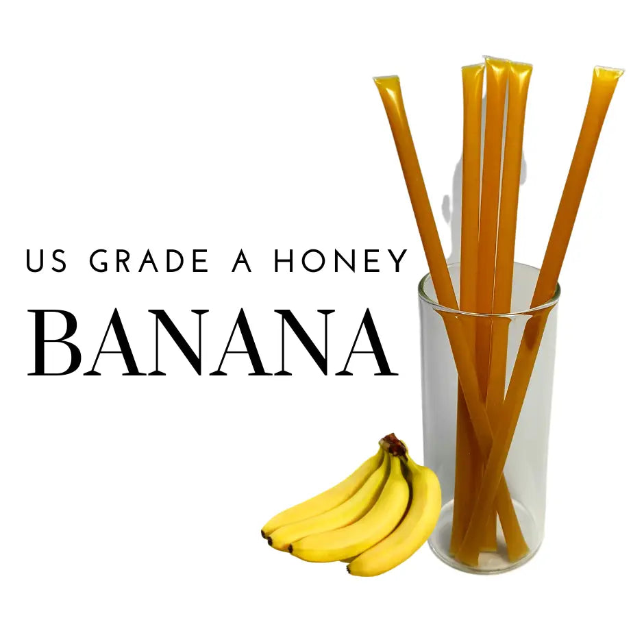 Alpine Peaks Banana Honey Sticks - Pack of 12
