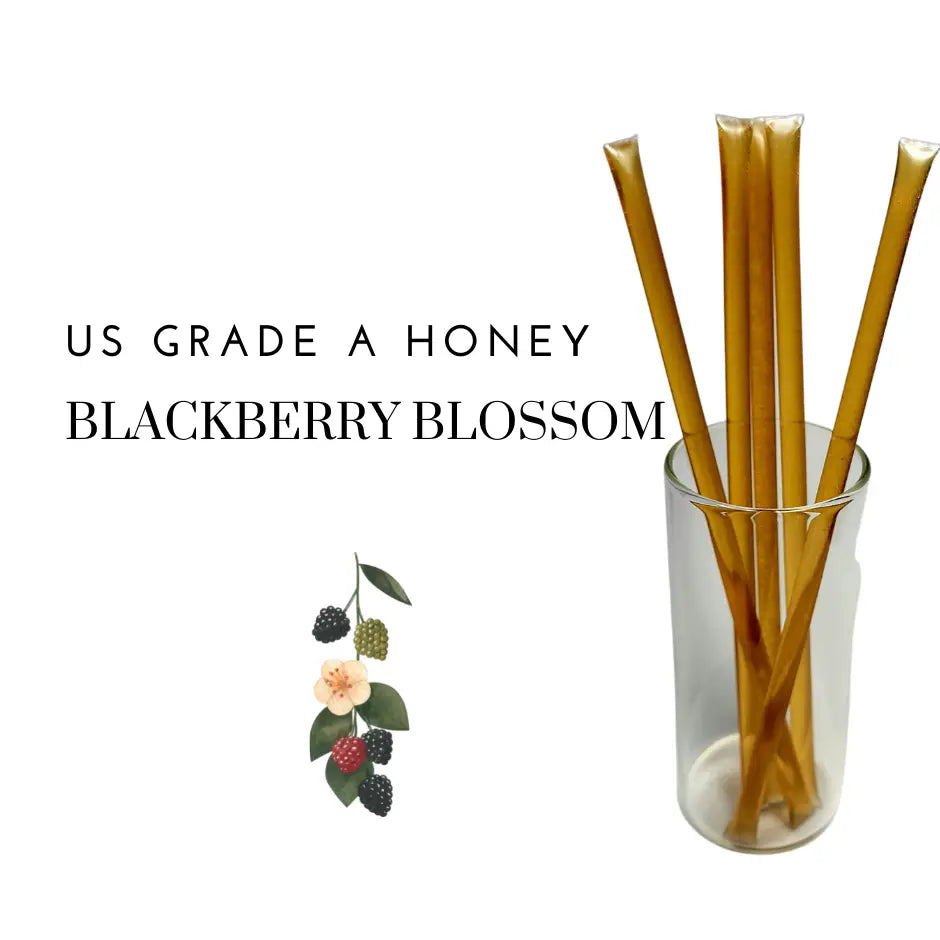 Alpine Peaks Blackberry Blossom Honey Sticks - Pack of 12