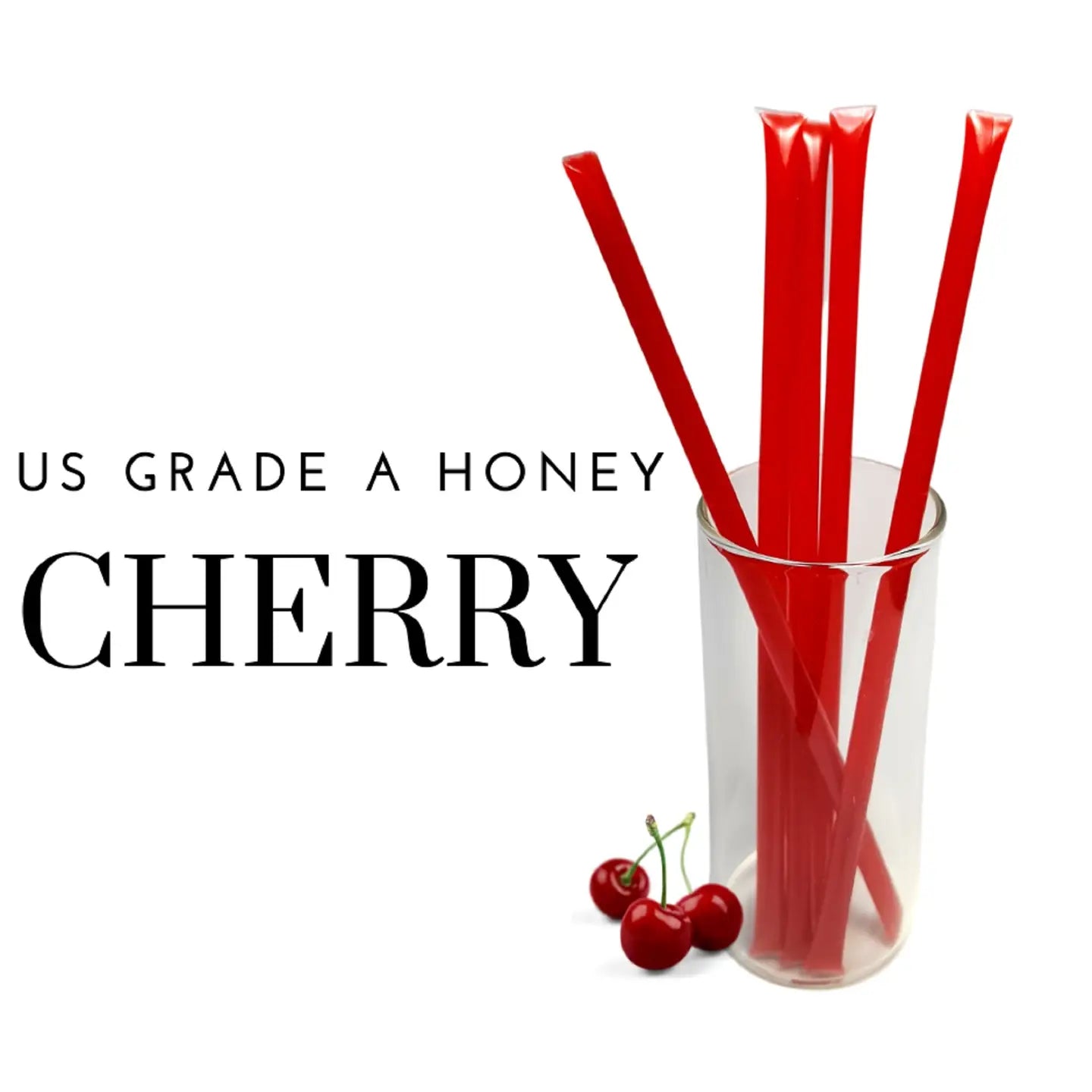 Cherry Honey Sticks - Pack of 12