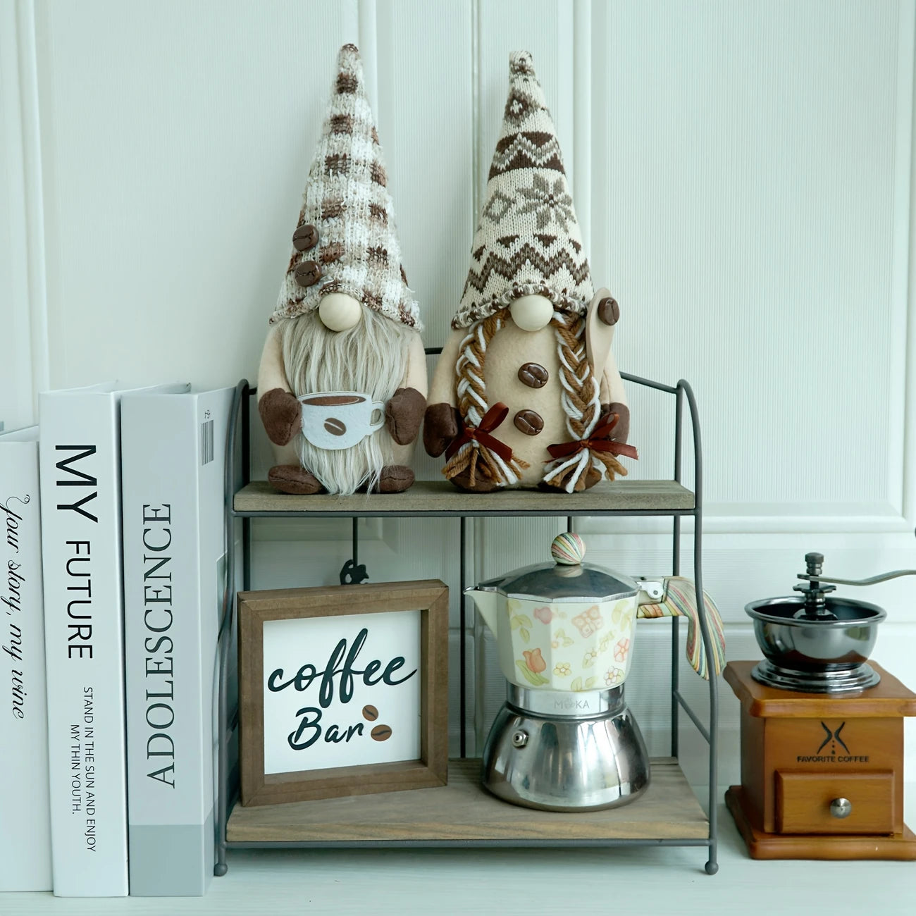 Charming Coffee Gnome Plush