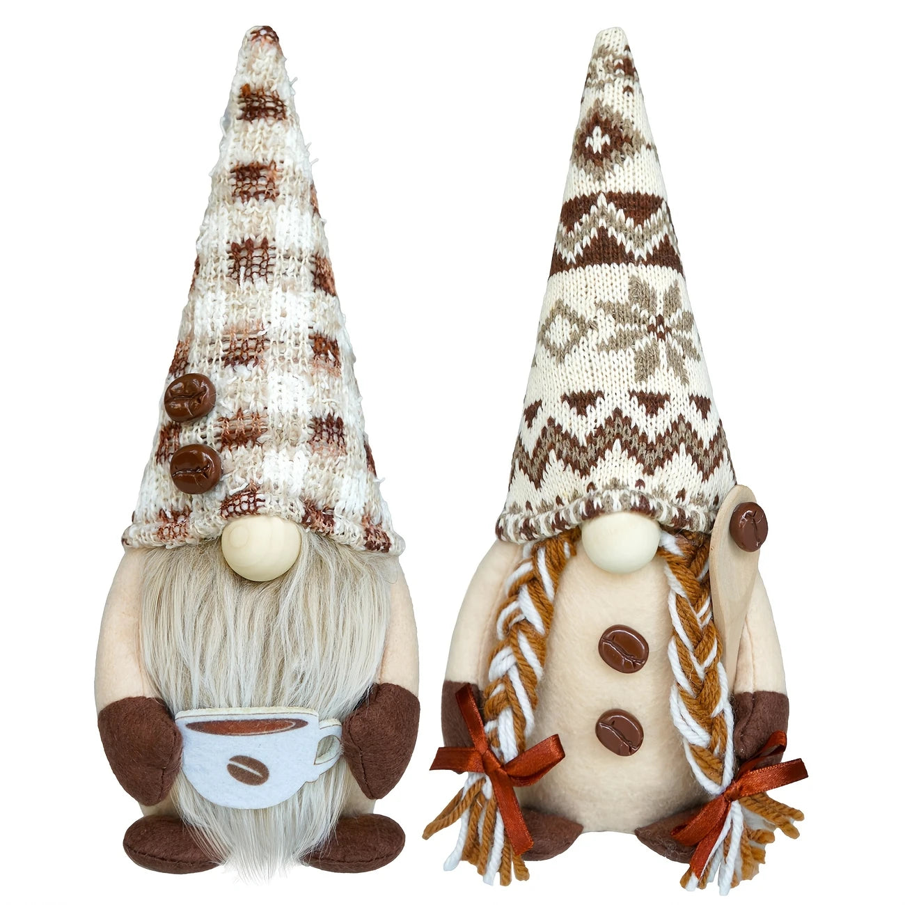 Charming Coffee Gnome Plush