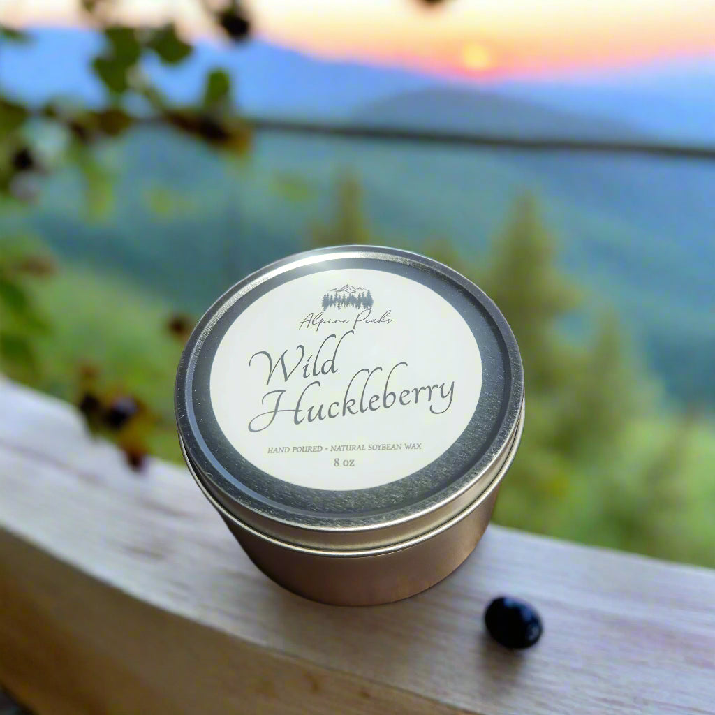 Wild Huckleberry - 8 oz Candle Gift Tin