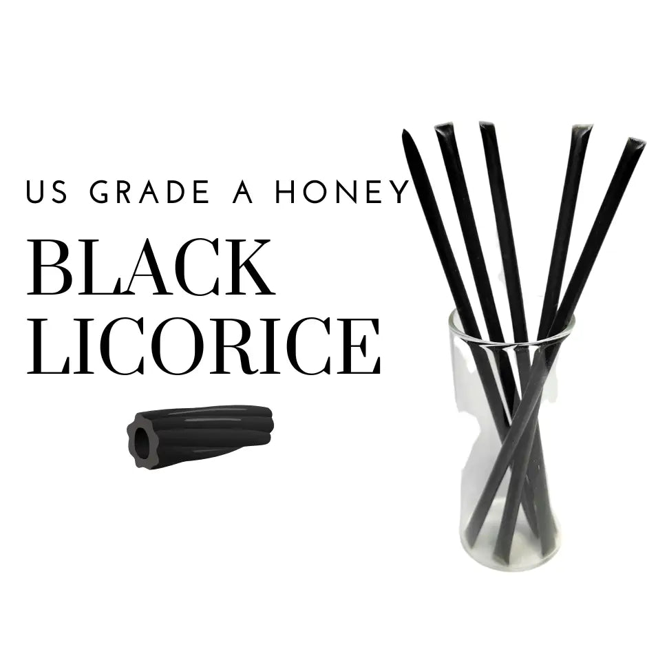 Alpine Peaks Licorice Honey Sticks - Pack of 12