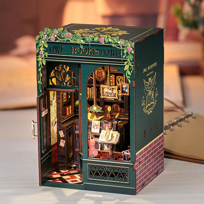 The Owl Bookstore - DIY Book Nook Kit