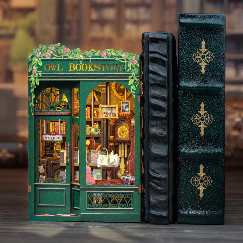 The Owl Bookstore - DIY Book Nook Kit