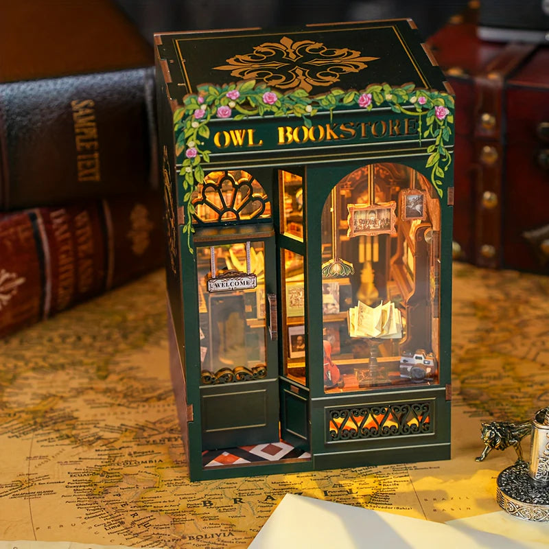 The Owl Bookstore - DIY Book Nook Kit