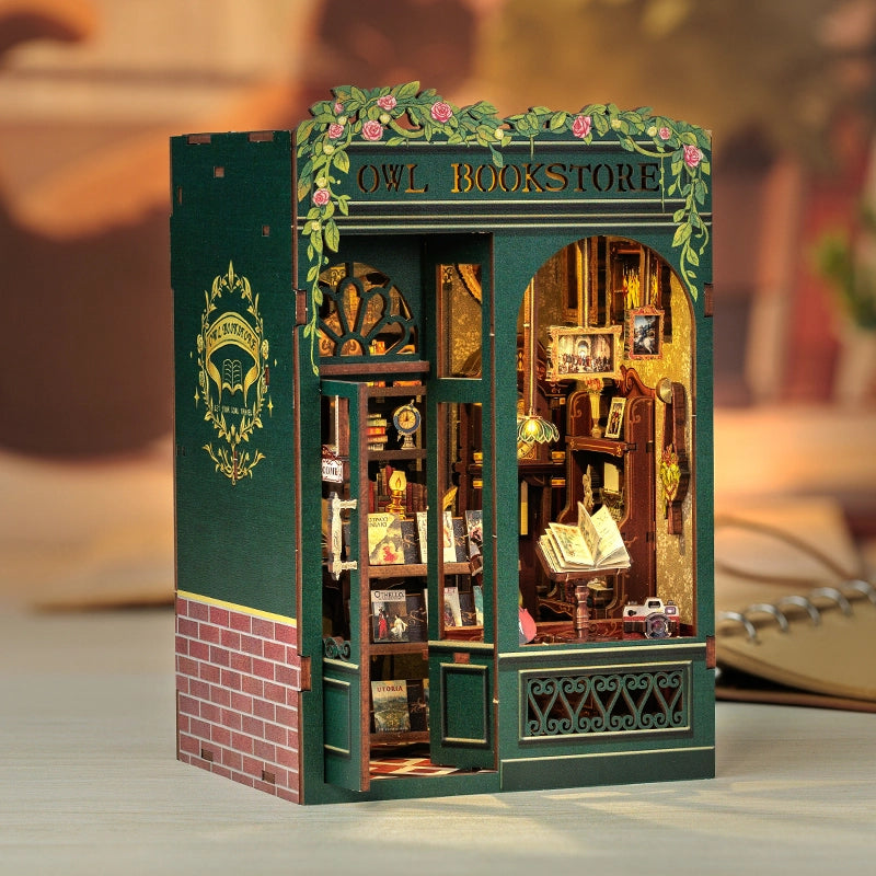 The Owl Bookstore - DIY Book Nook Kit