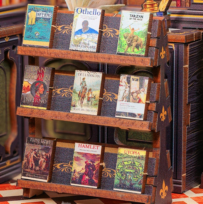 The Owl Bookstore - DIY Book Nook Kit