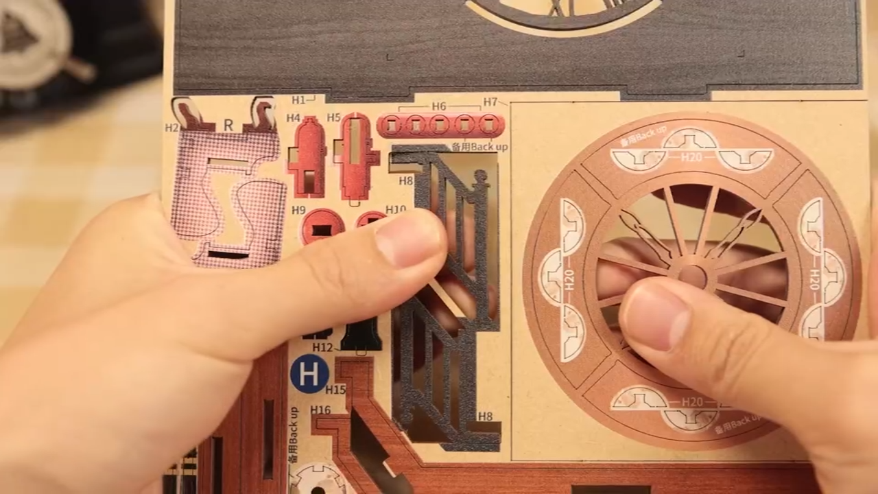 Rose Detective Agency with Dust Cover - DIY Book Nook Kit