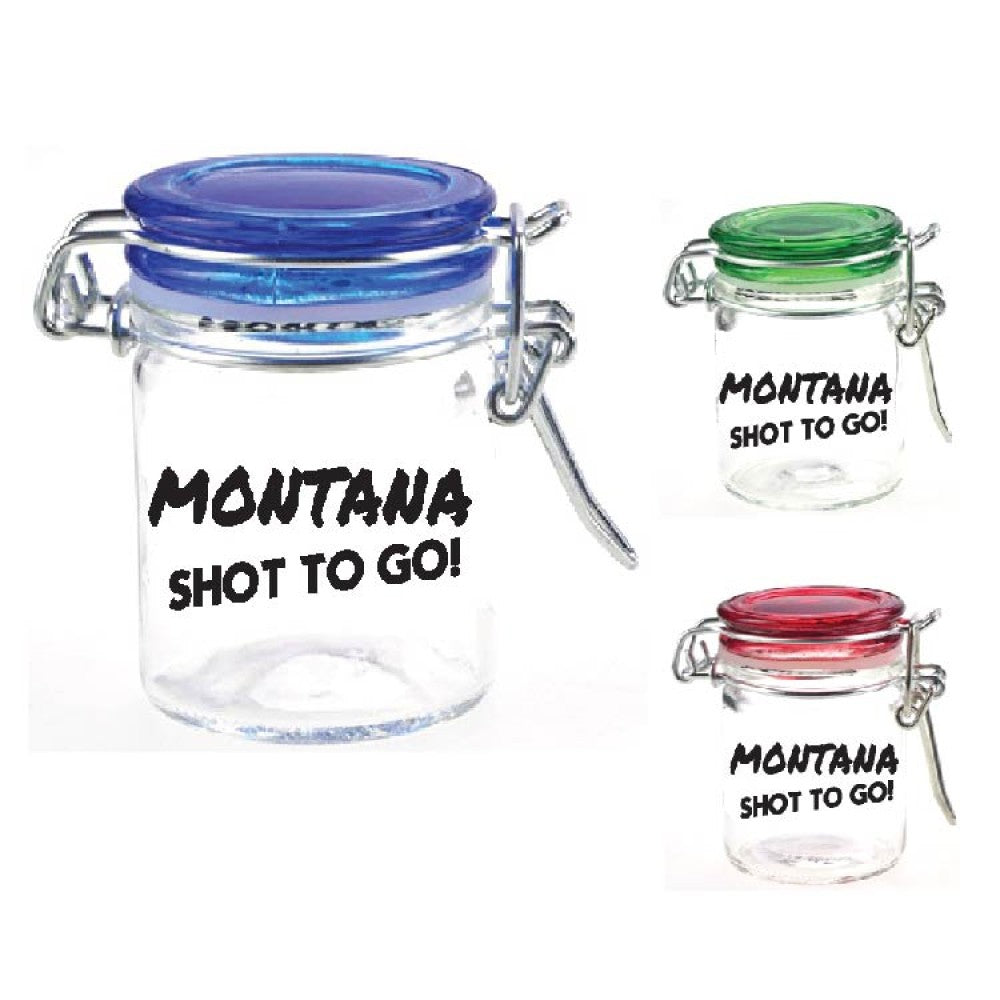 Montana Shot Glass To Go, Assorted Colors