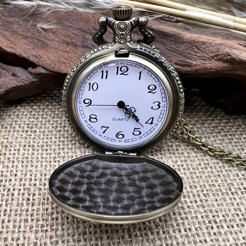 Wolf Pocket Watch w/ Chain