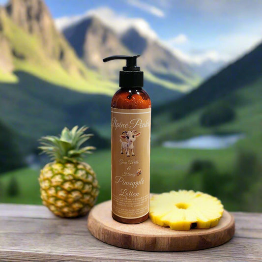 Alpine Peaks Goat Milk & Honey Pineapple Lotion