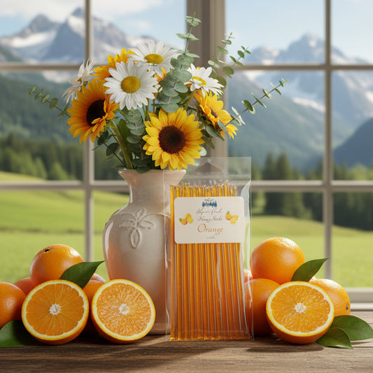 Alpine Peaks Orange Honey Sticks - Pack of 12