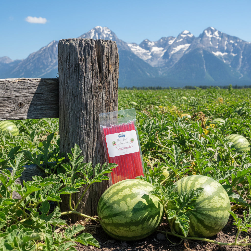 Alpine Peaks Watermelon Honey Sticks - Pack of 12