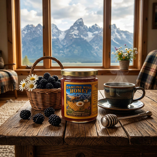 Dancing Wind Creamed Blackberry Honey