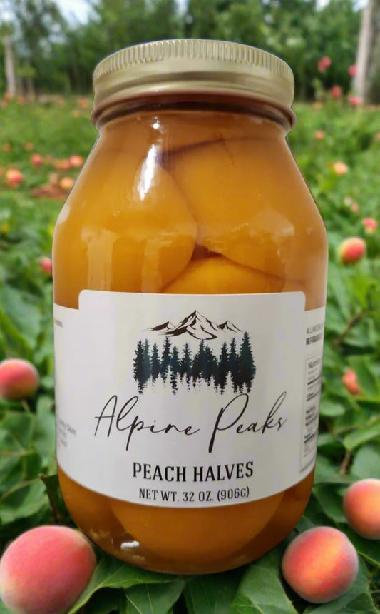 Alpine Peaks Peach Halves image 0