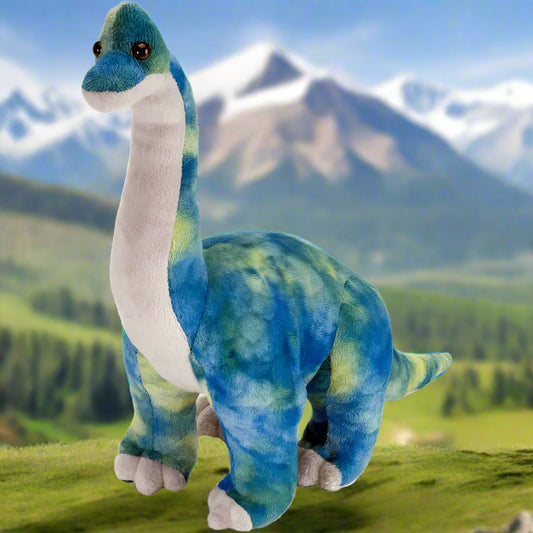 Dinosauria-Mini Brachiosaurus Stuffed Animal 10"