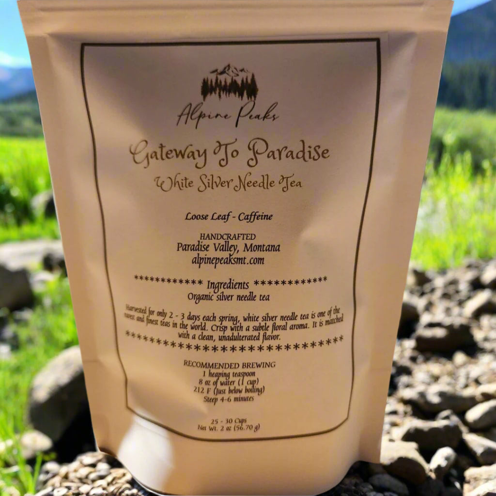 Gateway To Paradise Tea - White Silver Needle Loose Leaf Tea