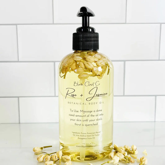 Rose & Jasmine Botanical Body Oil