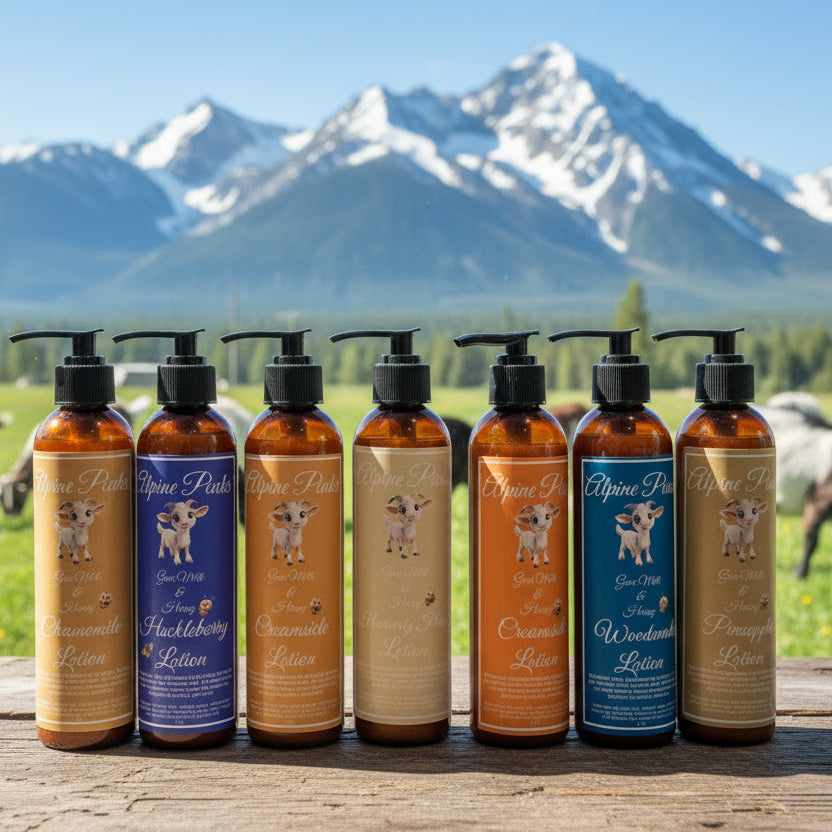 Alpine Peaks Goat Milk & Honey Lotions