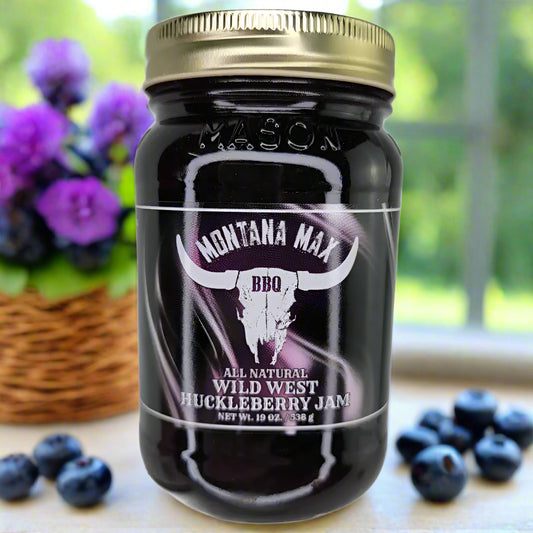 Montana Max Wild West Huckleberry Jam