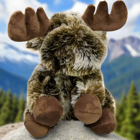 Morris The Montana Moose 13" - Comes with his own Montana Bandana