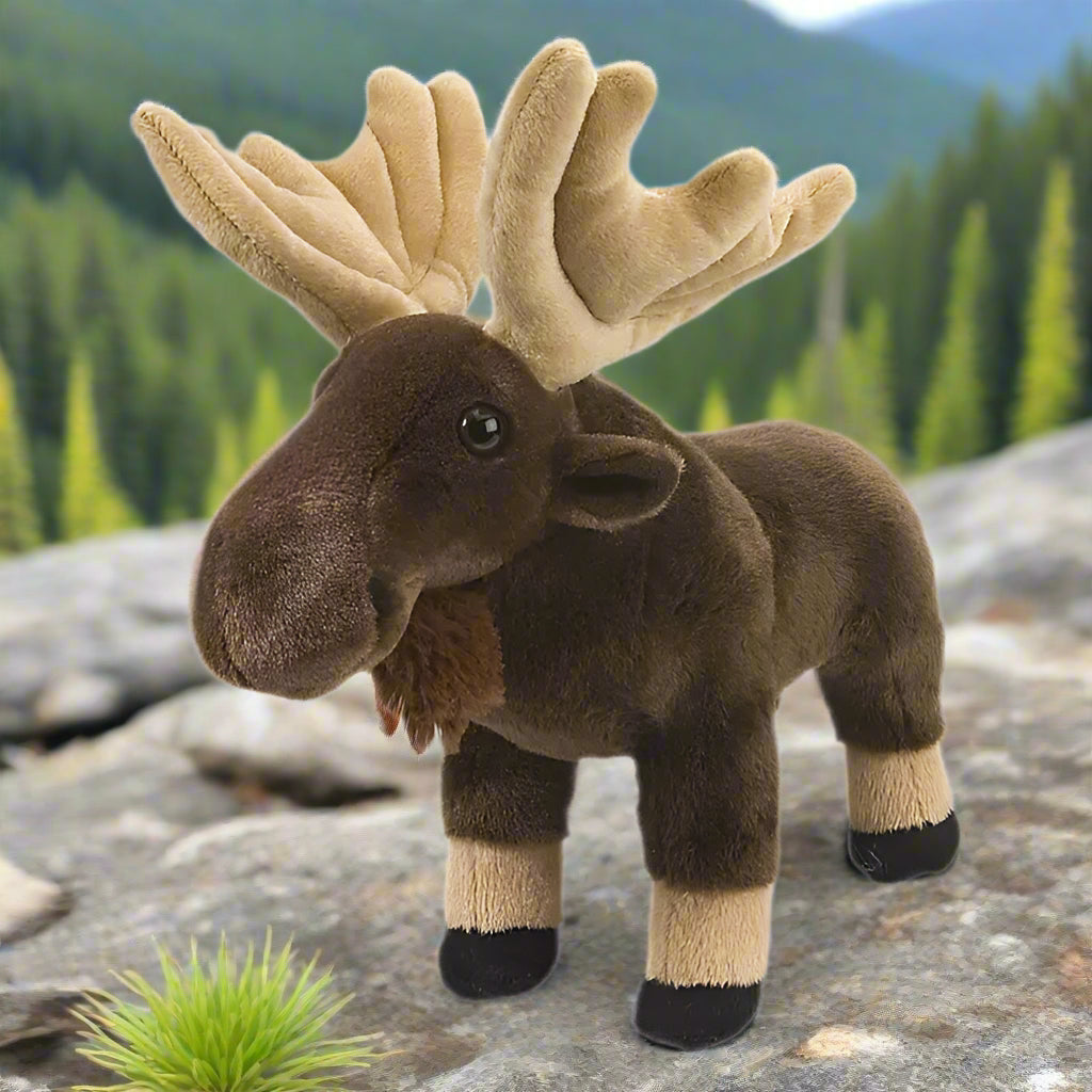 Cuddlekins Moose Stuffed Animal 12"