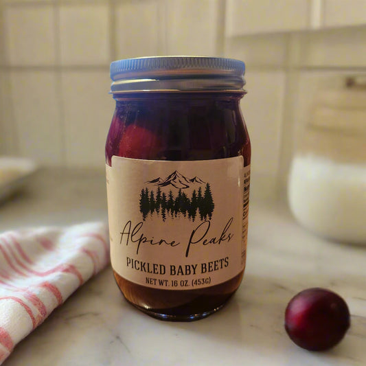 Alpine Peaks Pickled Baby Beets - 16 oz