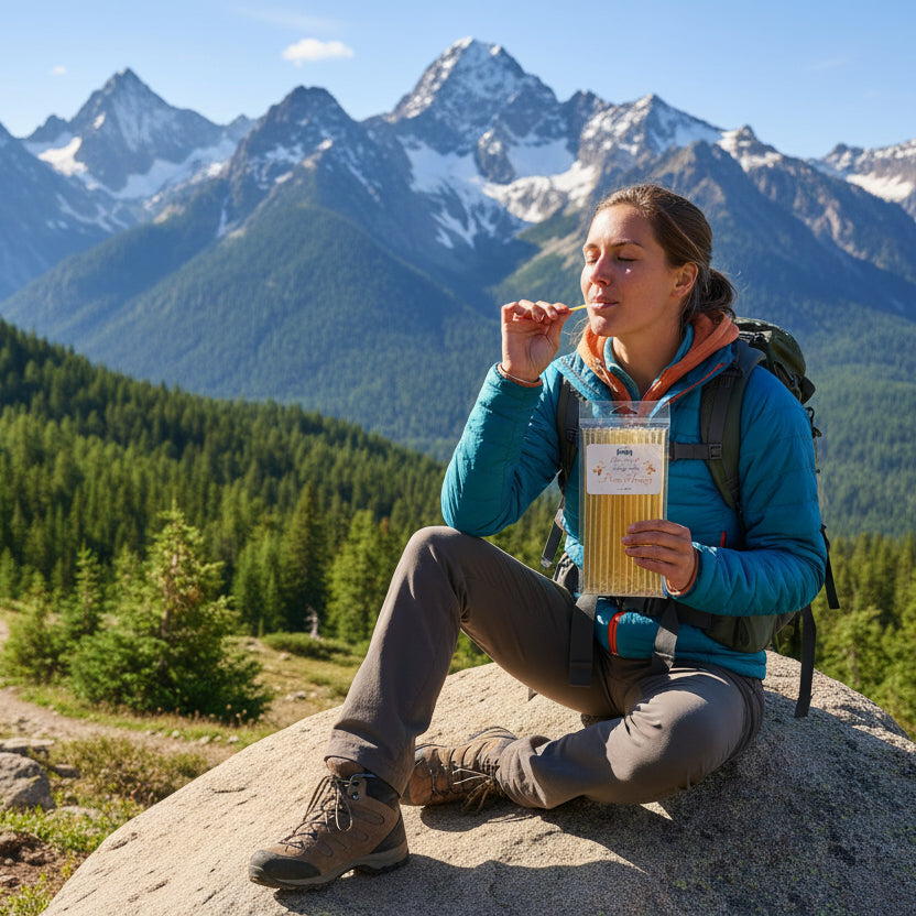 Alpine Peaks Pure Honey Sticks - Pack of 12
