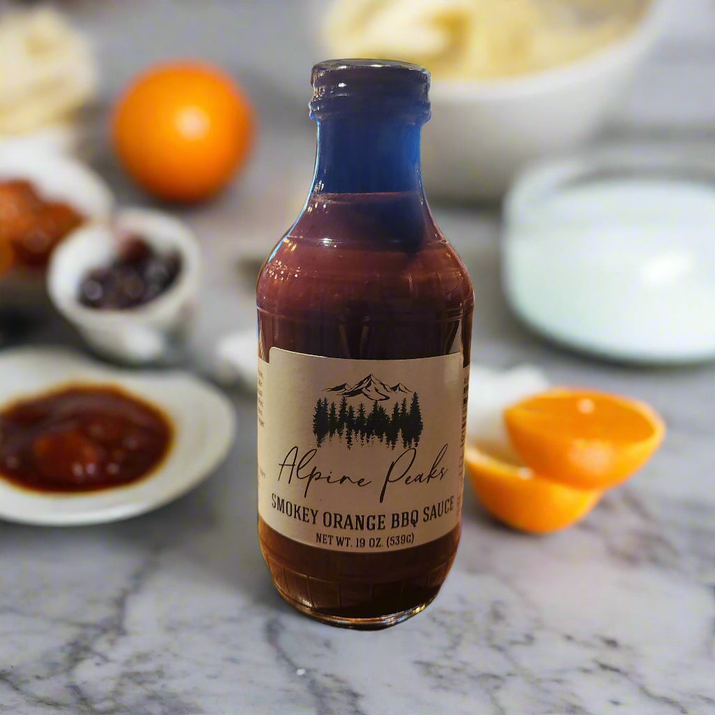 Alpine Peaks Smokey Orange BBQ Sauce (WS)