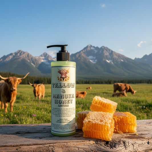 Alpine Peaks Tallow & Manuka Honey Lotion
