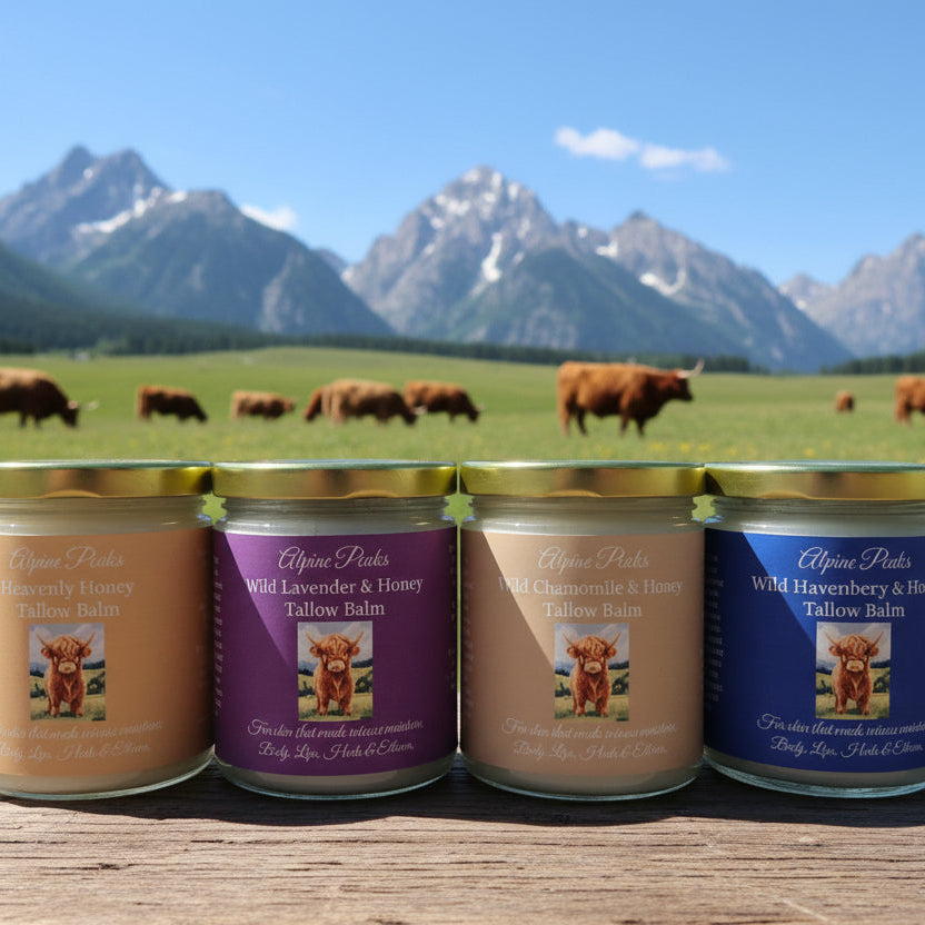 Alpine Peaks Honey & Tallow Balms