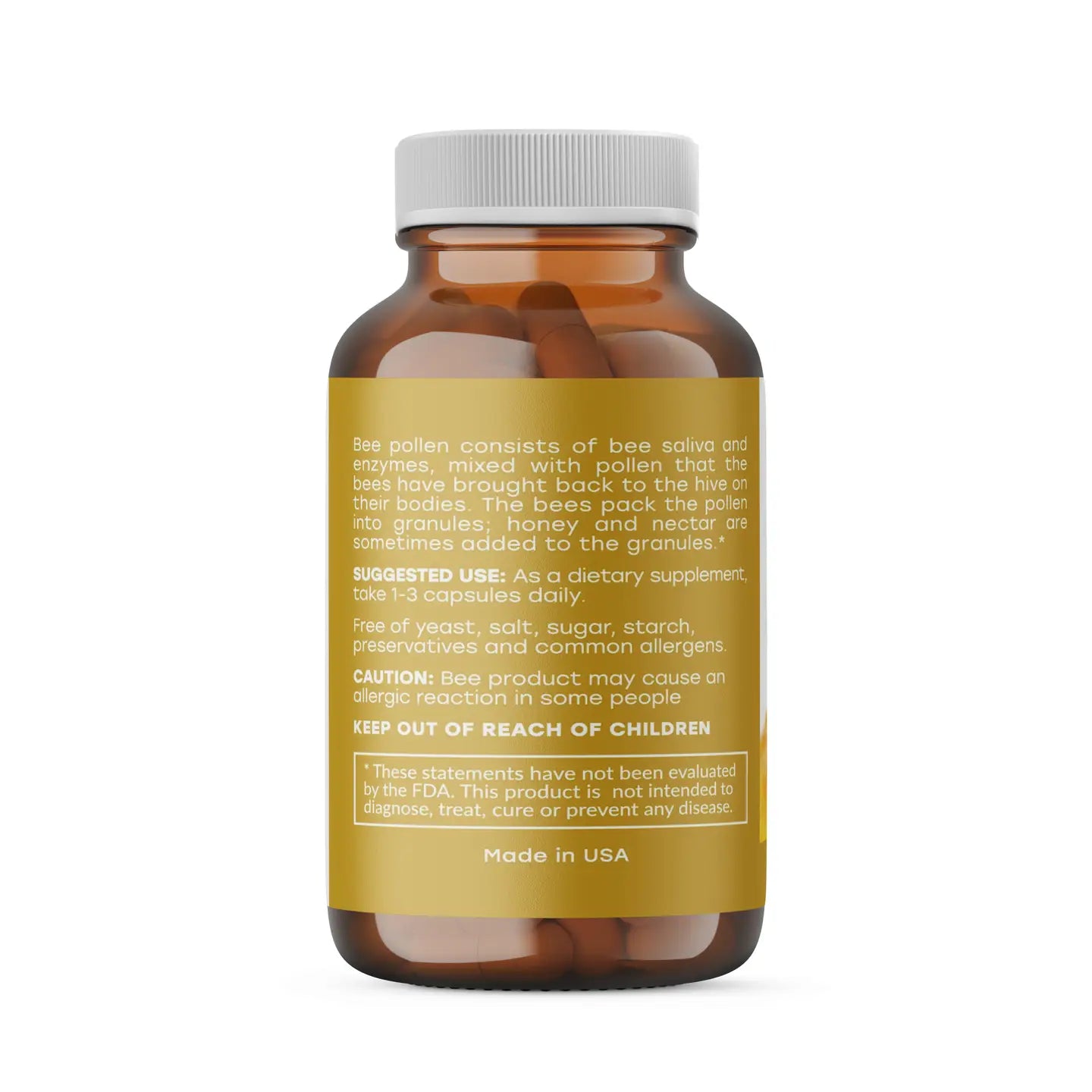 Bee Pollen 500mg - 90