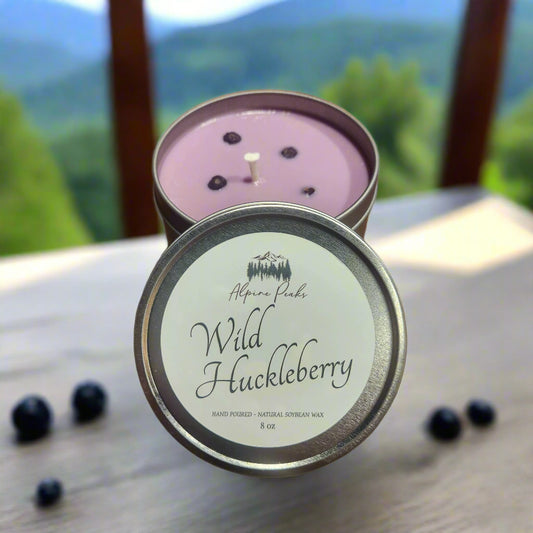Wild Huckleberry - 8 oz Candle Gift Tin
