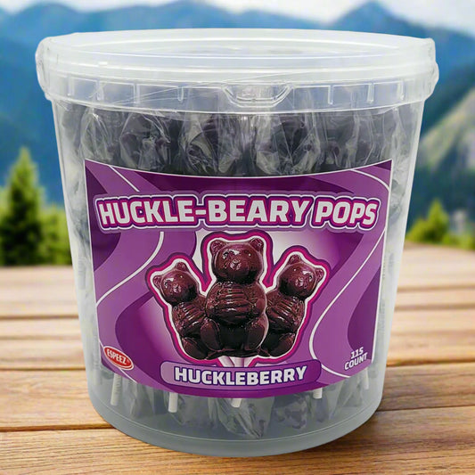 Huckle-Beary Pops - Huckleberry Lollipop