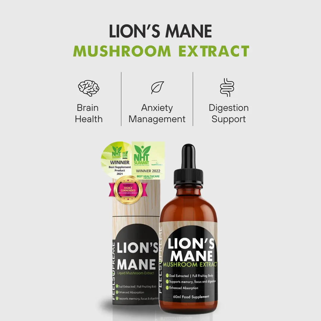 Lion's Mane Mushroom Liquid Supplement - 60ml