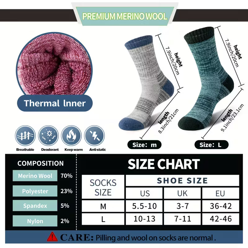 Alpine Peaks Merino Wool Socks