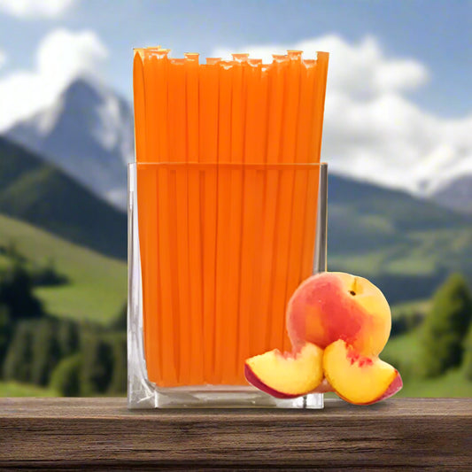 Peach Honey Sticks - Pack of 12