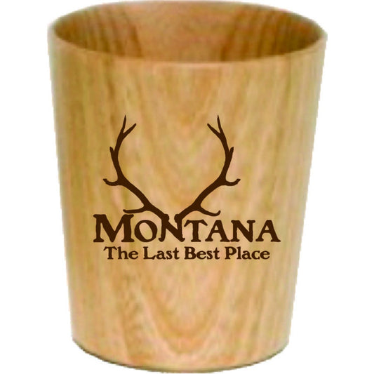 Montana Wood Shot Glass